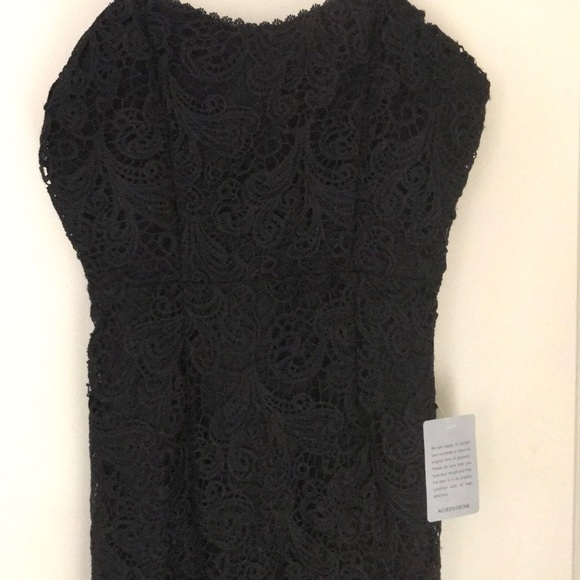 NWT NSR black laced dress - Picture 2 of 7